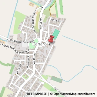 Mappa Via C. A. dalla Chiesa, 68, 45034 Canaro, Rovigo (Veneto)