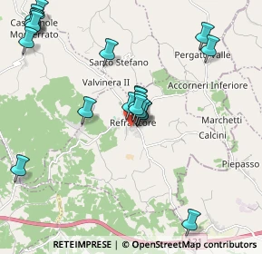 Mappa Strada Marleri, 14030 Refrancore AT, Italia (2.144)