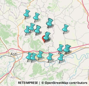 Mappa Strada Marleri, 14030 Refrancore AT, Italia (6.41316)