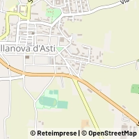 Mapa Villanova d'Asti