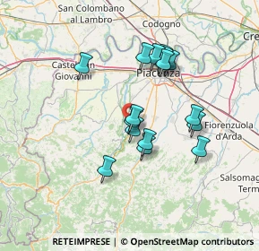 Mappa Roveleto Landi, 29029 Rivergaro PC, Italia (11.87938)