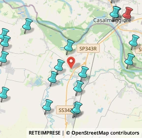 Mappa Via Lungolorno, 43052 Colorno PR, Italia (5.8775)