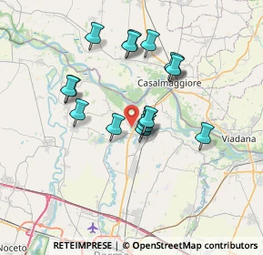 Mappa Via Lungolorno, 43052 Colorno PR, Italia (6.14063)