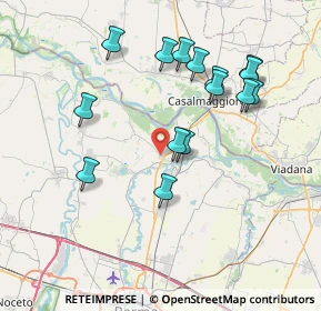 Mappa Via Lungolorno, 43052 Colorno PR, Italia (7.50333)