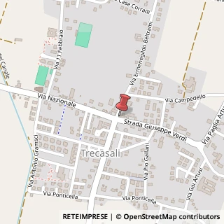 Mappa Strada G. Verdi, 1, 43010 Trecasali, Parma (Emilia Romagna)