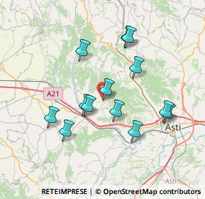 Mappa Via Scarampi, 14013 Monale AT, Italia (6.74462)