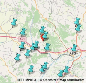 Mappa Via Scarampi, 14013 Monale AT, Italia (9.187)