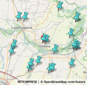 Mappa Via dei Platani, 46019 Viadana MN, Italia (10.1325)