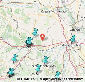 Mappa Via Regina Margherita, 14030 Refrancore AT, Italia (22.03385)