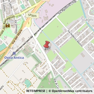 Mappa Via di Castel Fusano, 13, 00124 Roma, Roma (Lazio)