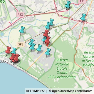 Mappa Via Pindaro, 00125 Roma RM, Italia (5.067)