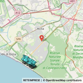 Mappa Via Pindaro, 00125 Roma RM, Italia (6.3)