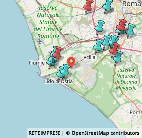 Mappa Via Antonio Vignato, 00124 Roma RM, Italia (9.453)
