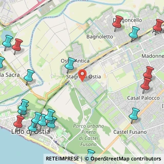 Mappa Via Antonio Vignato, 00124 Roma RM, Italia (3.733)