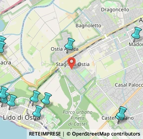 Mappa Via Antonio Vignato, 00124 Roma RM, Italia (3.79077)