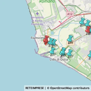Mappa Via E. di Pillo, 00054 Fiumicino RM, Italia (5.07769)