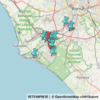 Mappa Via Fileta di Coo, 00124 Roma RM, Italia (4.87833)