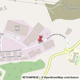 Mappa Via Cancelliera, 40, 00034 Colleferro, Roma (Lazio)
