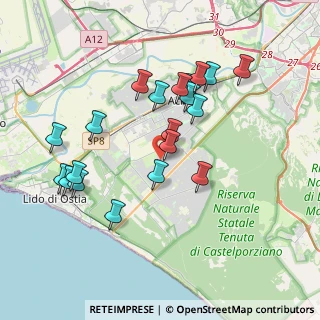 Mappa Casal Palocco- Centro Sportivo, 00124 Roma RM, Italia (3.8725)