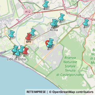 Mappa Casal Palocco- Centro Sportivo, 00124 Roma RM, Italia (4.92933)