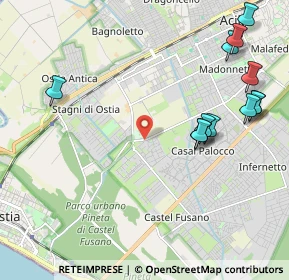 Mappa Via Antifonte di Ramnunte, 00124 Roma RM, Italia (2.66417)