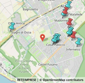 Mappa Via Alcidamante di Elea, 00124 Roma RM, Italia (2.46714)