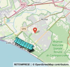 Mappa Via Alcidamante di Elea, 00124 Roma RM, Italia (4.82278)