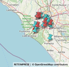 Mappa Via Alcidamante di Elea, 00124 Roma RM, Italia (11.4545)