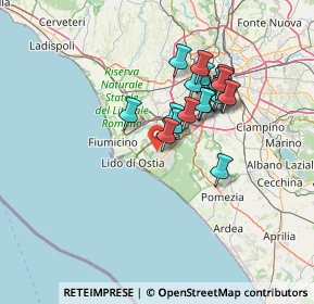 Mappa Via Alcidamante di Elea, 00124 Roma RM, Italia (12.2265)