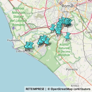 Mappa Via Mario Pilati, 00124 Roma RM, Italia (6.765)
