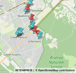 Mappa Via Salvatore Auteri Manzocchi, 00124 Roma RM, Italia (1.82308)