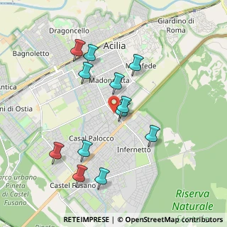 Mappa Via Cherilo di Samo, 00124 Roma RM, Italia (1.97333)