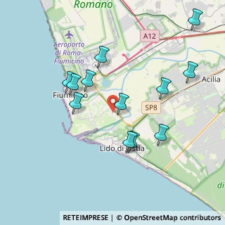 Mappa Via Giovanni Di Vilio, 00054 Fiumicino RM, Italia (4.1075)