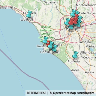 Mappa Via Giovanni Di Vilio, 00054 Fiumicino RM, Italia (20.56158)