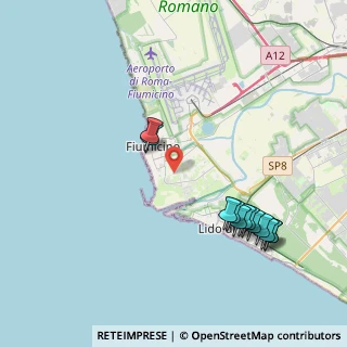 Mappa Via D'altri William, 00054 Fiumicino RM, Italia (4.7)