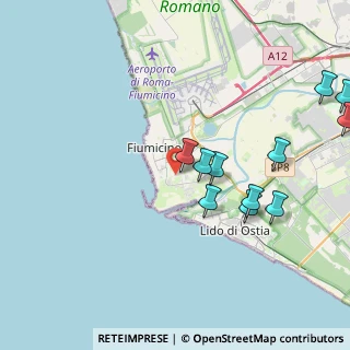 Mappa Via D'altri William, 00054 Fiumicino RM, Italia (4.76727)