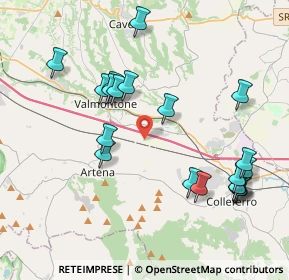 Mappa Via le Mura, 00038 Valmontone RM, Italia (4.53)