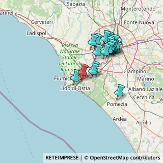 Mappa Via Antonio Squaranti, 00124 Roma RM, Italia (14.096)