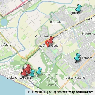Mappa Via Antonio Squaranti, 00124 Roma RM, Italia (3.18)