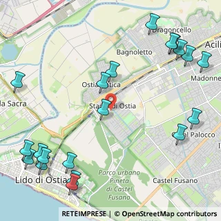 Mappa Via Antonio Squaranti, 00124 Roma RM, Italia (3.252)