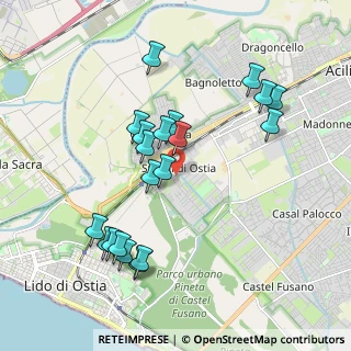 Mappa Via Antonio Squaranti, 00124 Roma RM, Italia (2.039)