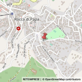Mappa Via Pozzo del Principe, 4, 00040 Rocca di Papa, Roma (Lazio)