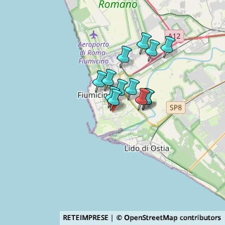 Mappa Via Passo Buole, 00054 Fiumicino RM, Italia (2.61231)