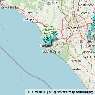 Mappa Via Passo Buole, 00054 Fiumicino RM, Italia (17.48667)