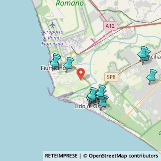 Mappa Via Doberdò, 00054 Fiumicino RM, Italia (4.08923)