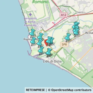 Mappa Via Doberdò, 00054 Fiumicino RM, Italia (3.40533)