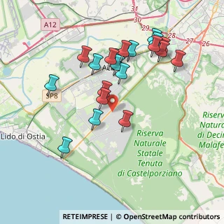 Mappa Via Pasquale Anfossi, 00124 Roma RM, Italia (3.978)