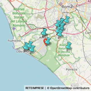 Mappa Via Carlo Pedrotti, 00124 Roma RM, Italia (7.07875)