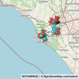 Mappa Via Salvatore Cammisa, 00054 Fiumicino RM, Italia (12.71211)