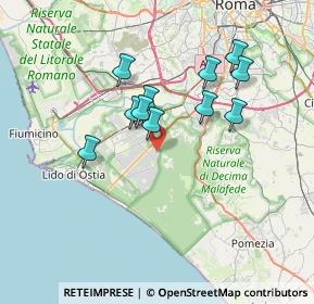 Mappa Via Tommaso Traetta, 00124 Roma RM, Italia (6.46182)